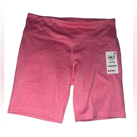 Id Ideology Pink Big Girls Core Biker/Athletic Shorts | NEW/NWT!! 💗🚴 - Picture 5 of 8